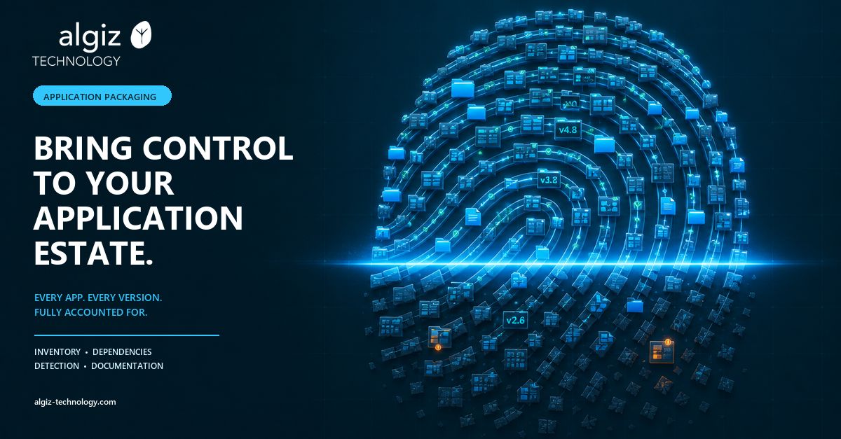 Control of the application estate