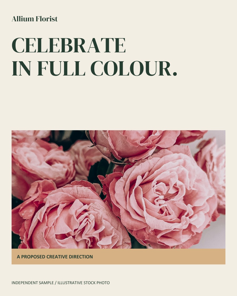 CELEBRATE IN FULL COLOUR.