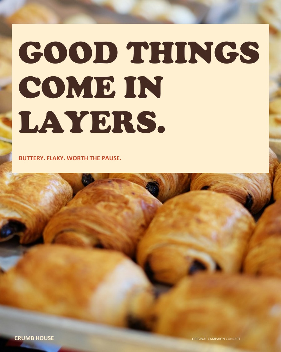 GOOD THINGS COME IN LAYERS.