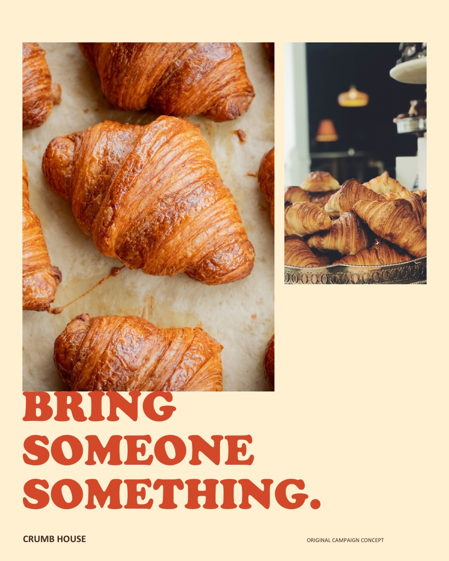BRING SOMEONE SOMETHING.
