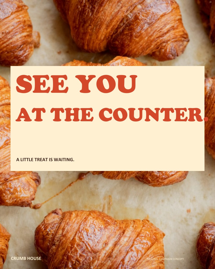 SEE YOU AT THE COUNTER.
