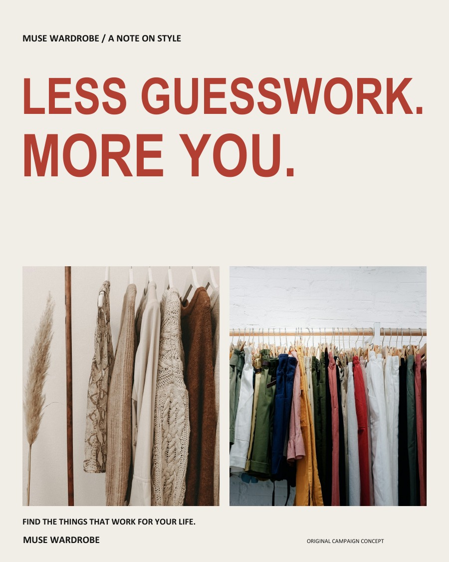 LESS GUESSWORK. MORE YOU.